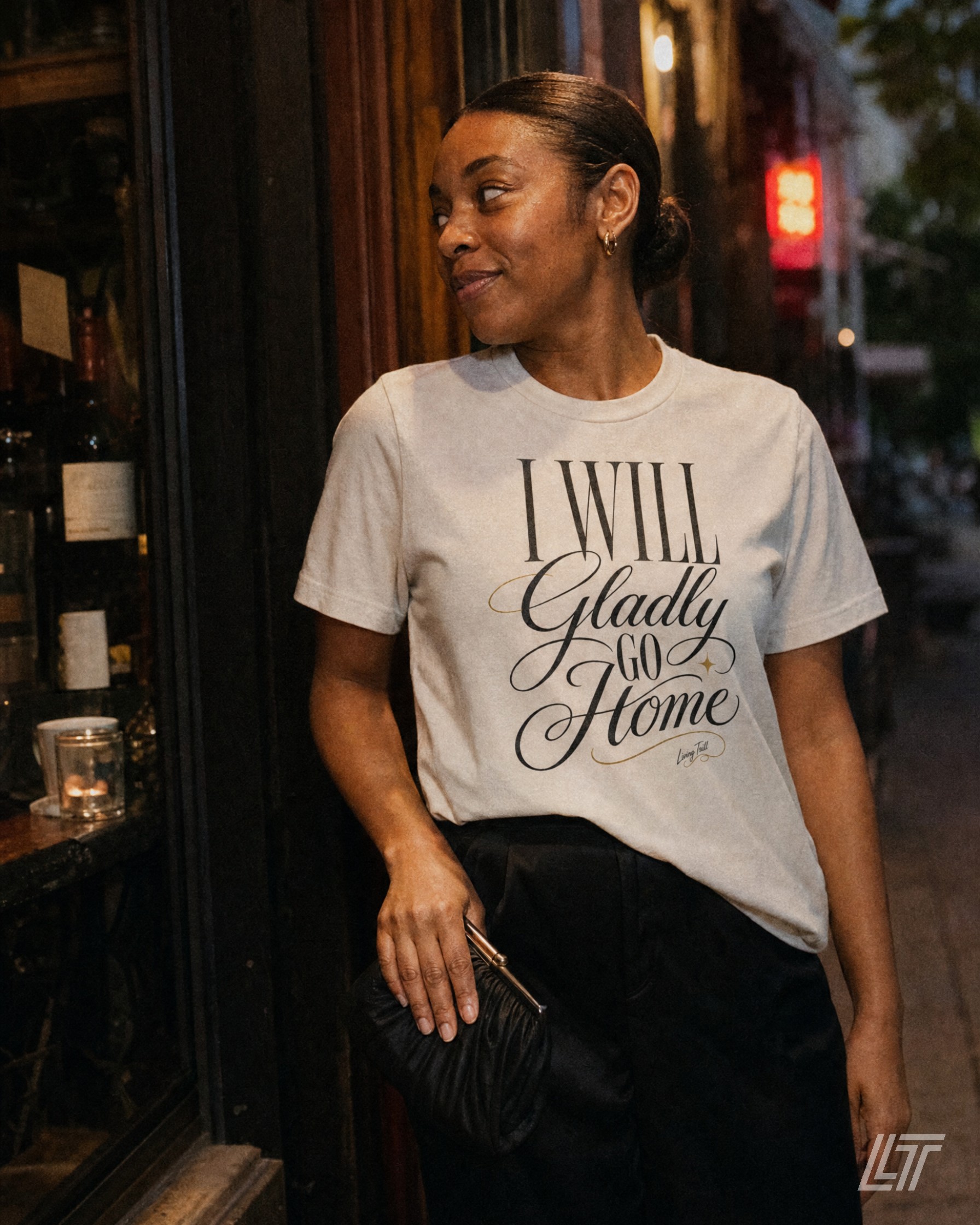 I Will Gladly Go Home Women's Relaxed Tee