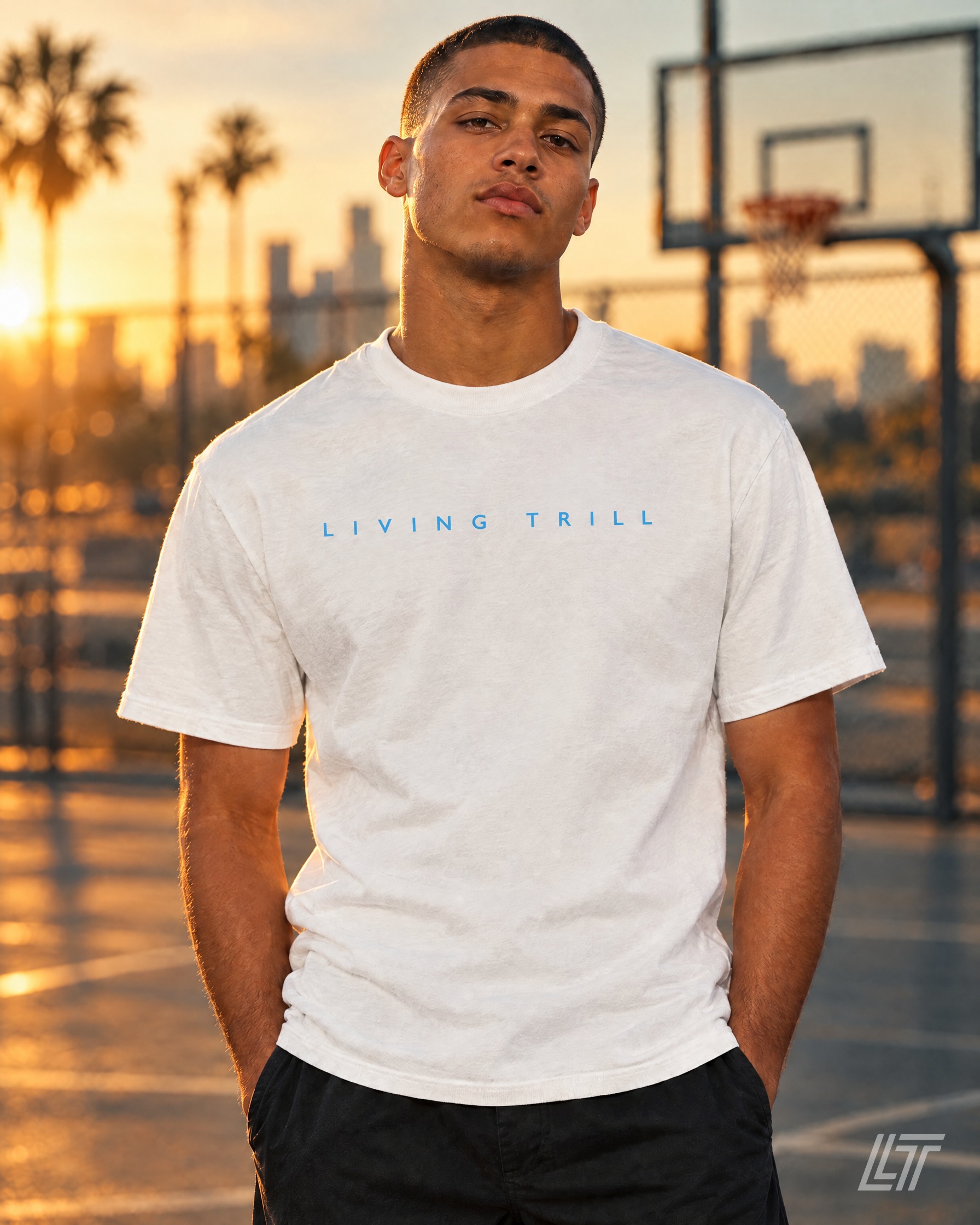 LIVING TRILL Men's classic tee