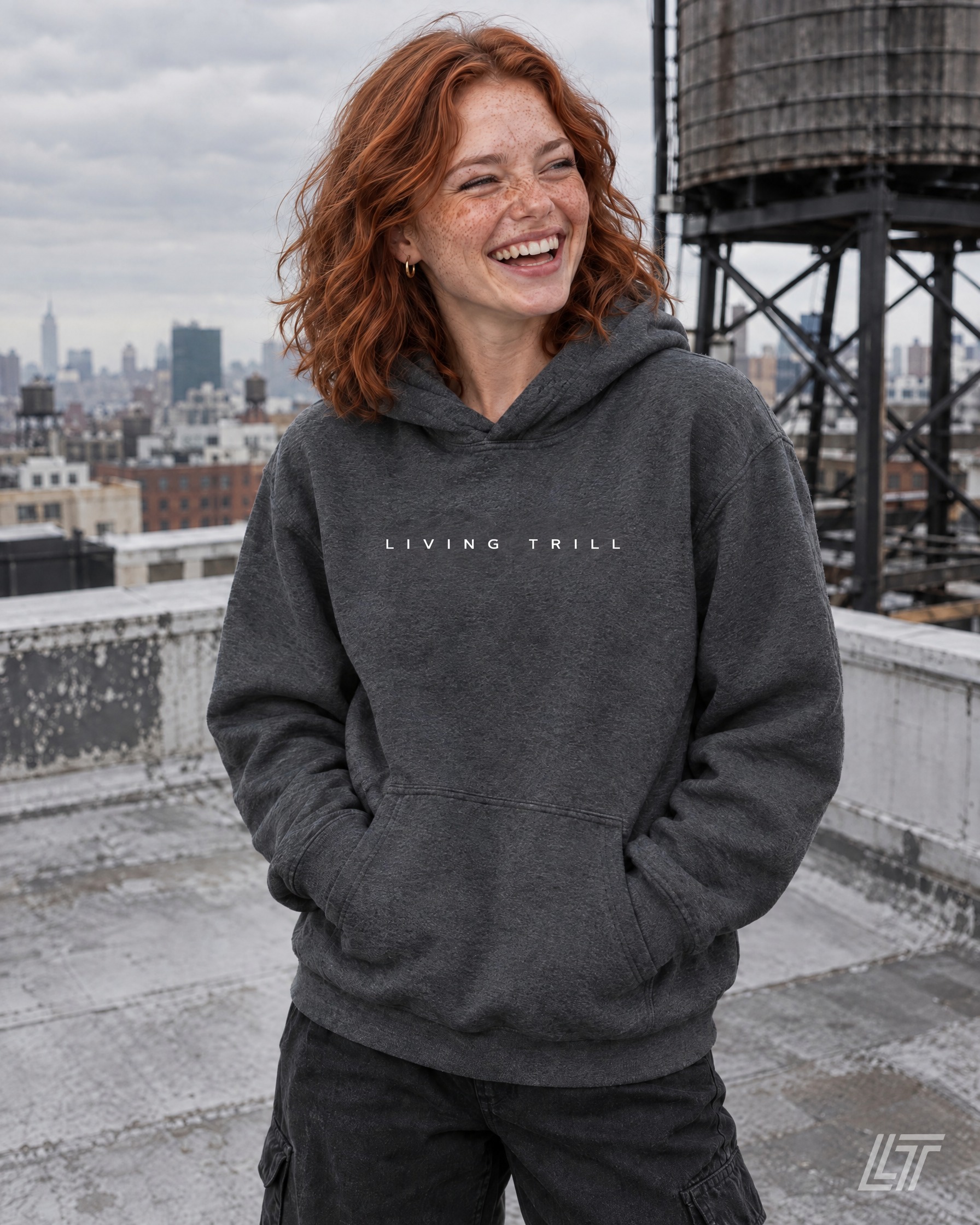 Livingtrill Unisex Hoodie — Living Trill lifestyle photo