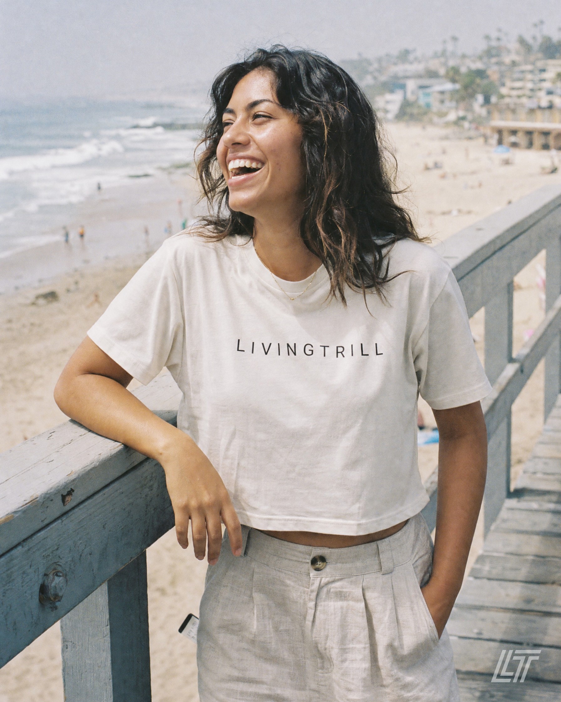LIVINGTRILL Women's Crop Top