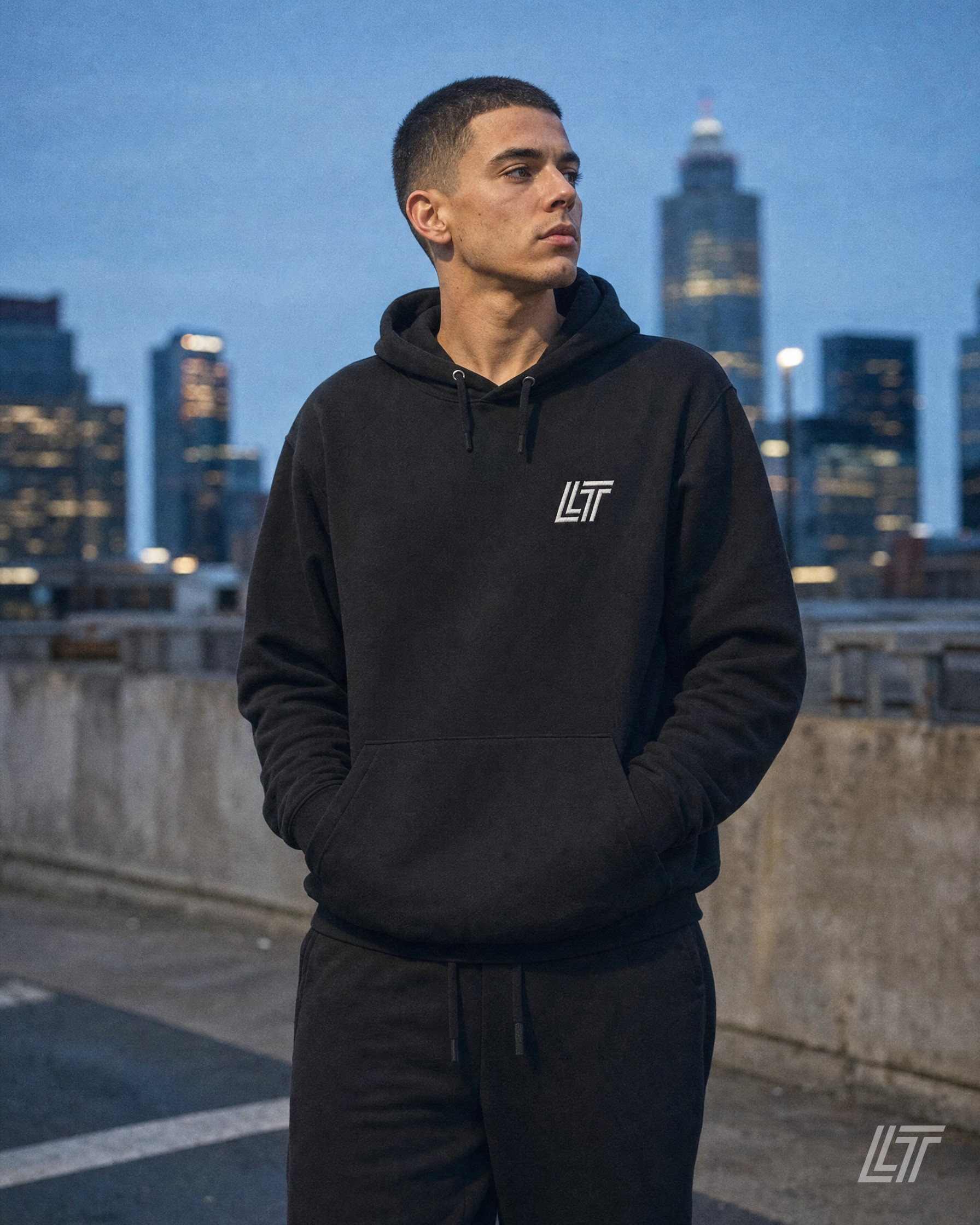 LT Embroidered Hoodie