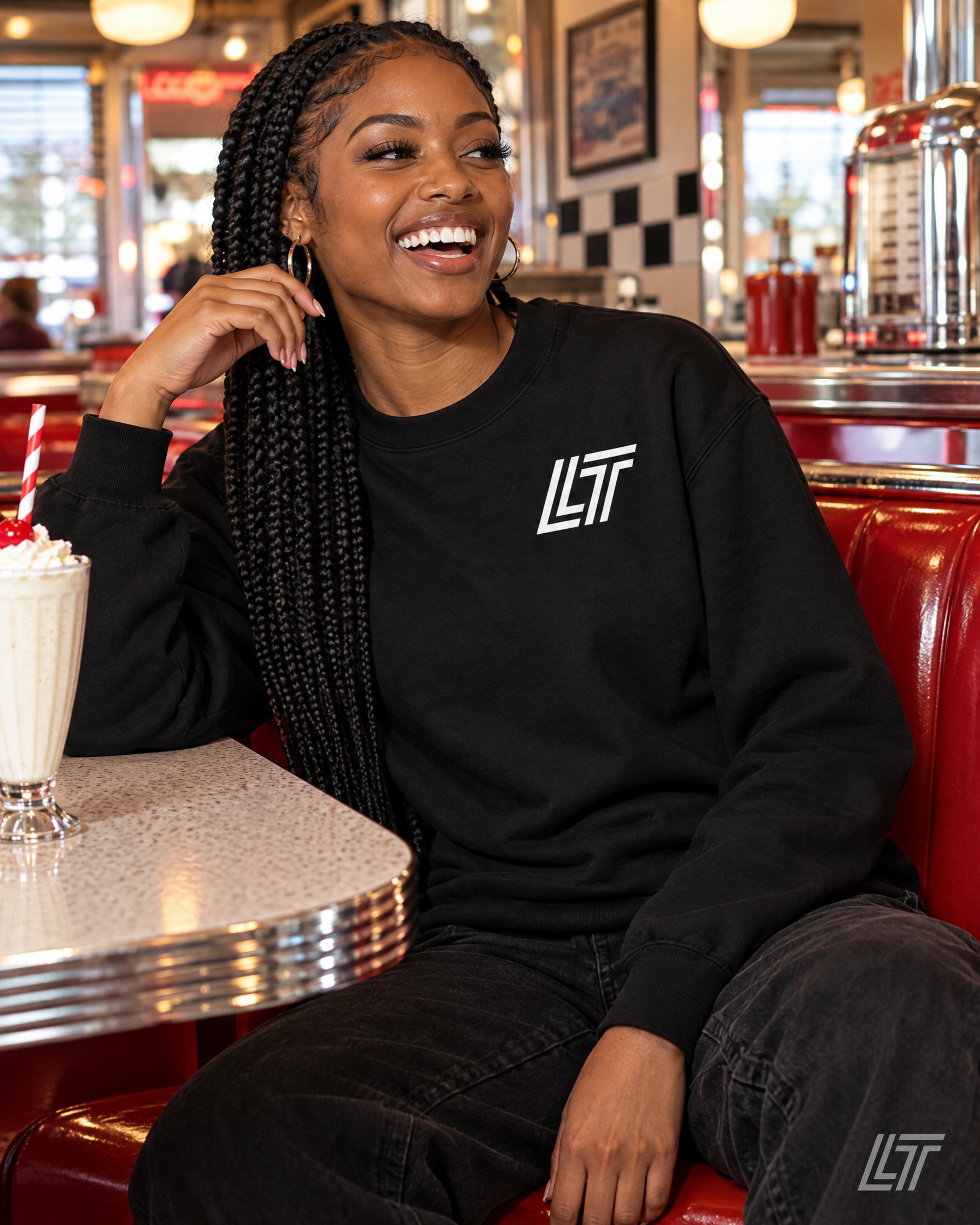 LT Logo Unisex Premium Sweatshirt