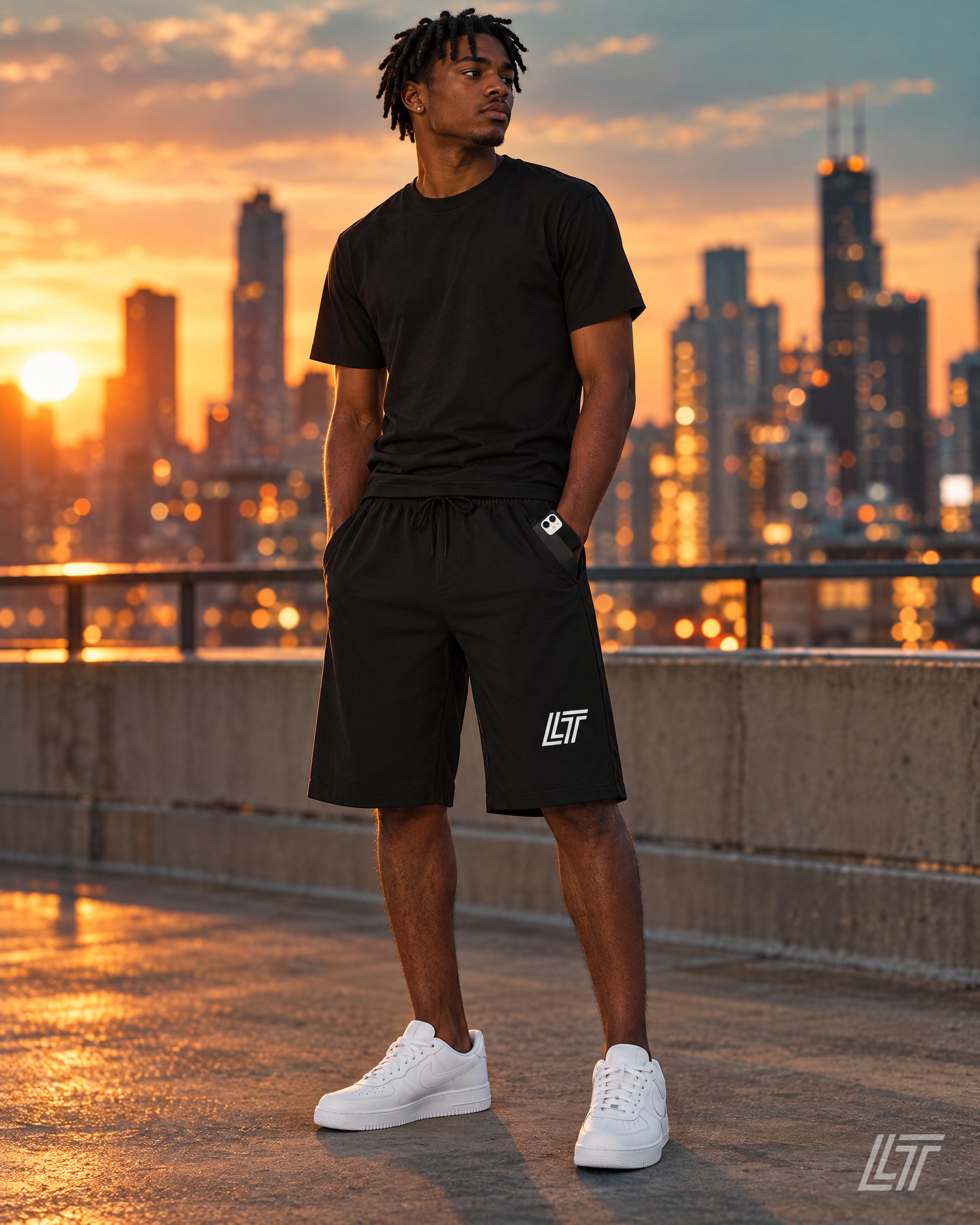 LT Men's fleece shorts