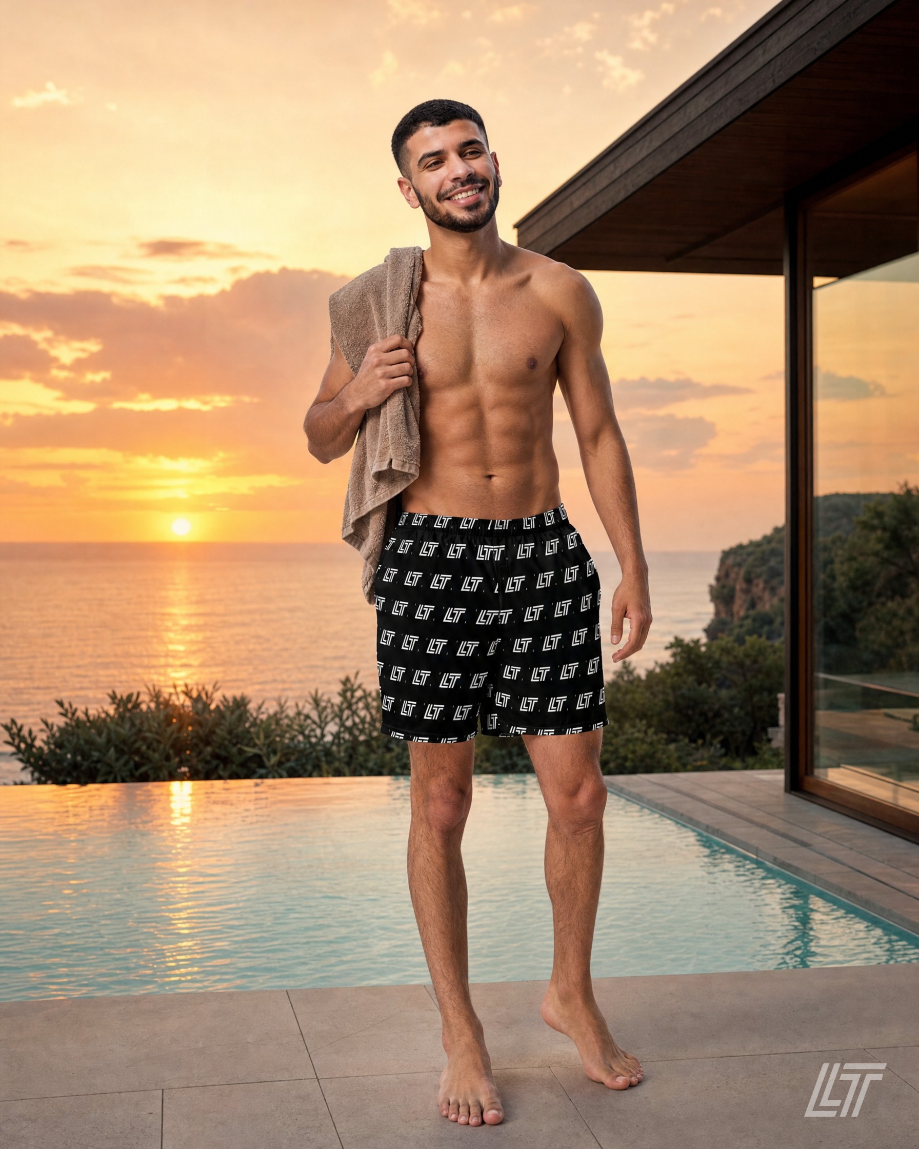 LT Men's Swim Trunks - Black