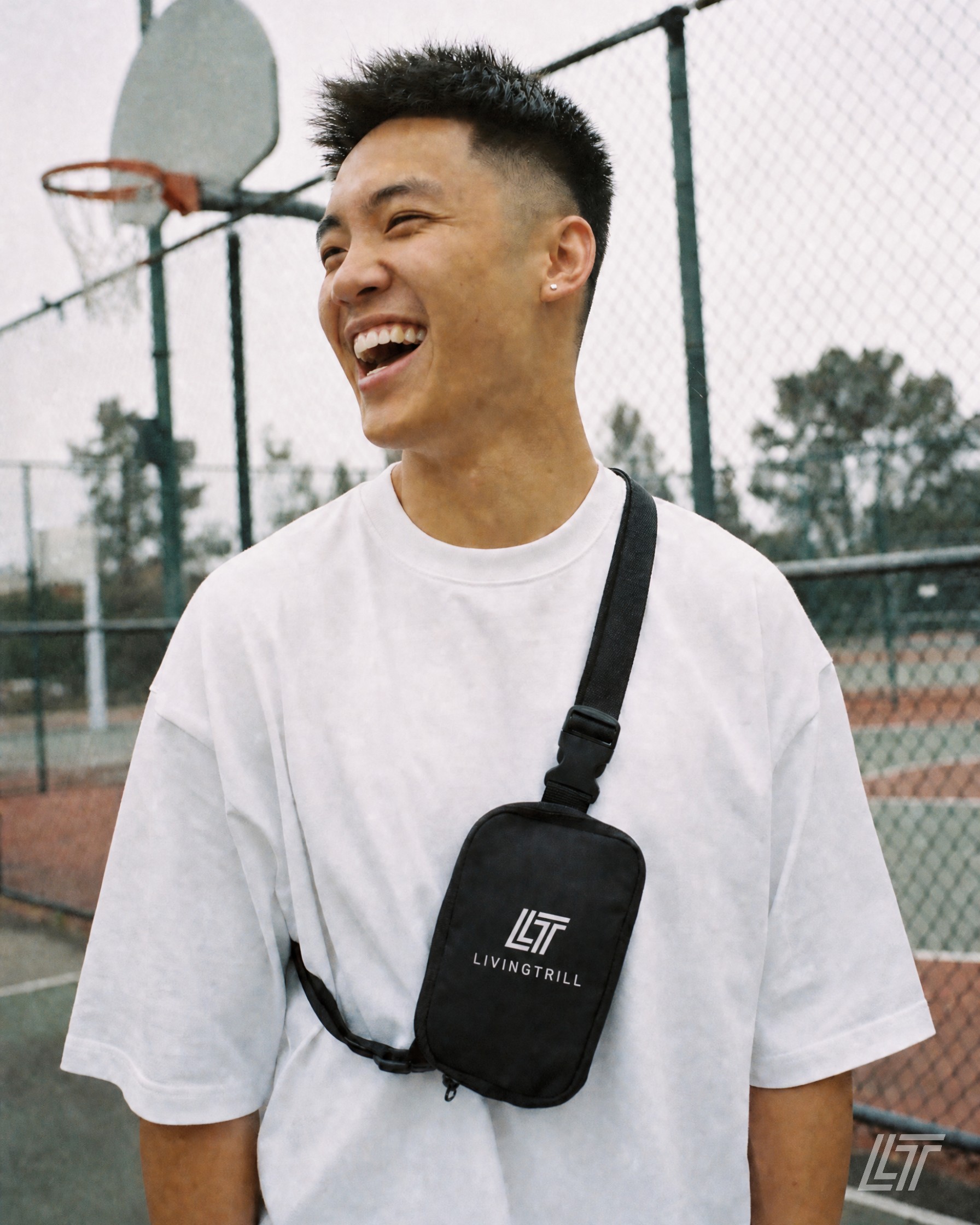 LT Sling Bag — Living Trill lifestyle photo