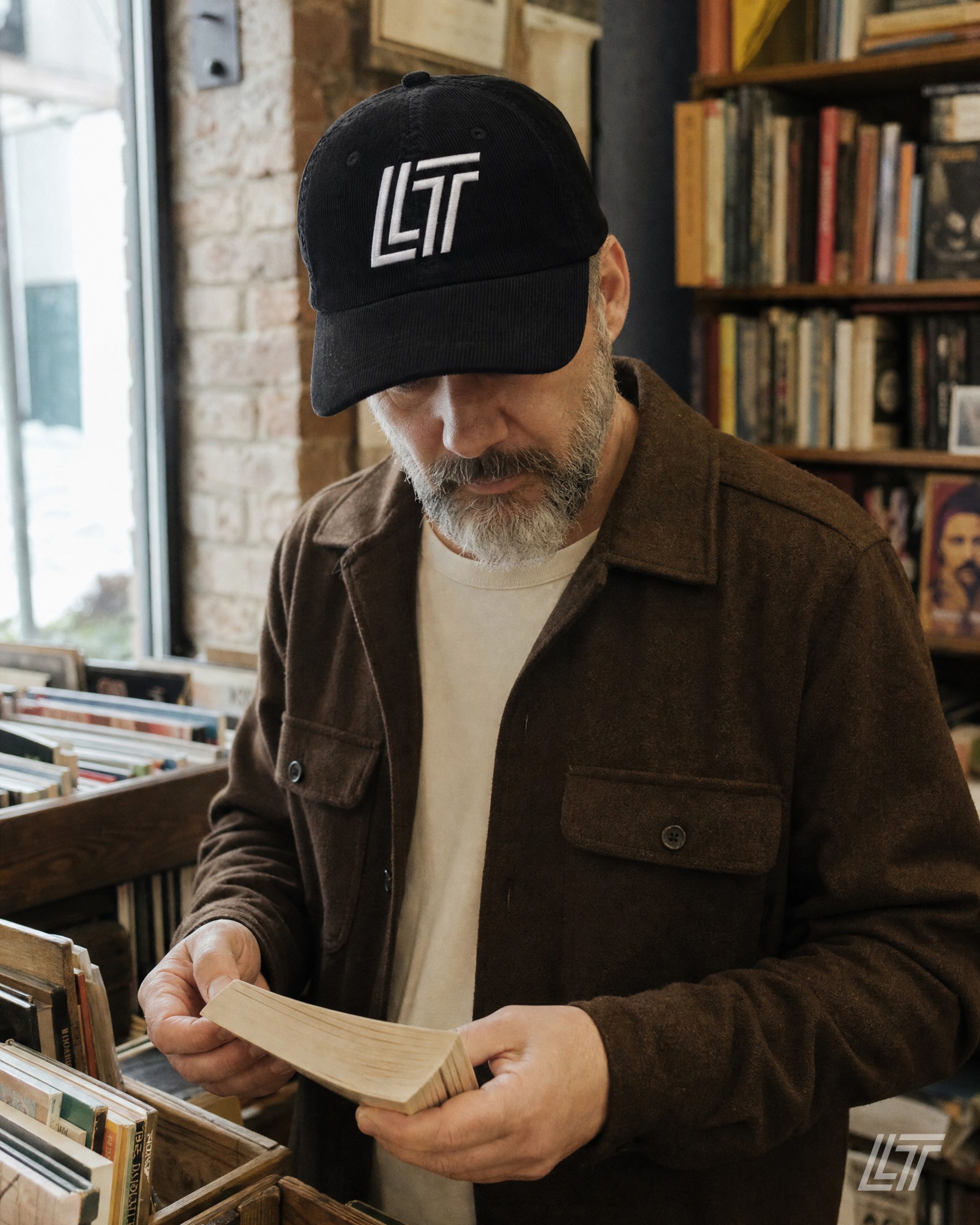 LT Vintage Corduroy Cap — Living Trill lifestyle photo