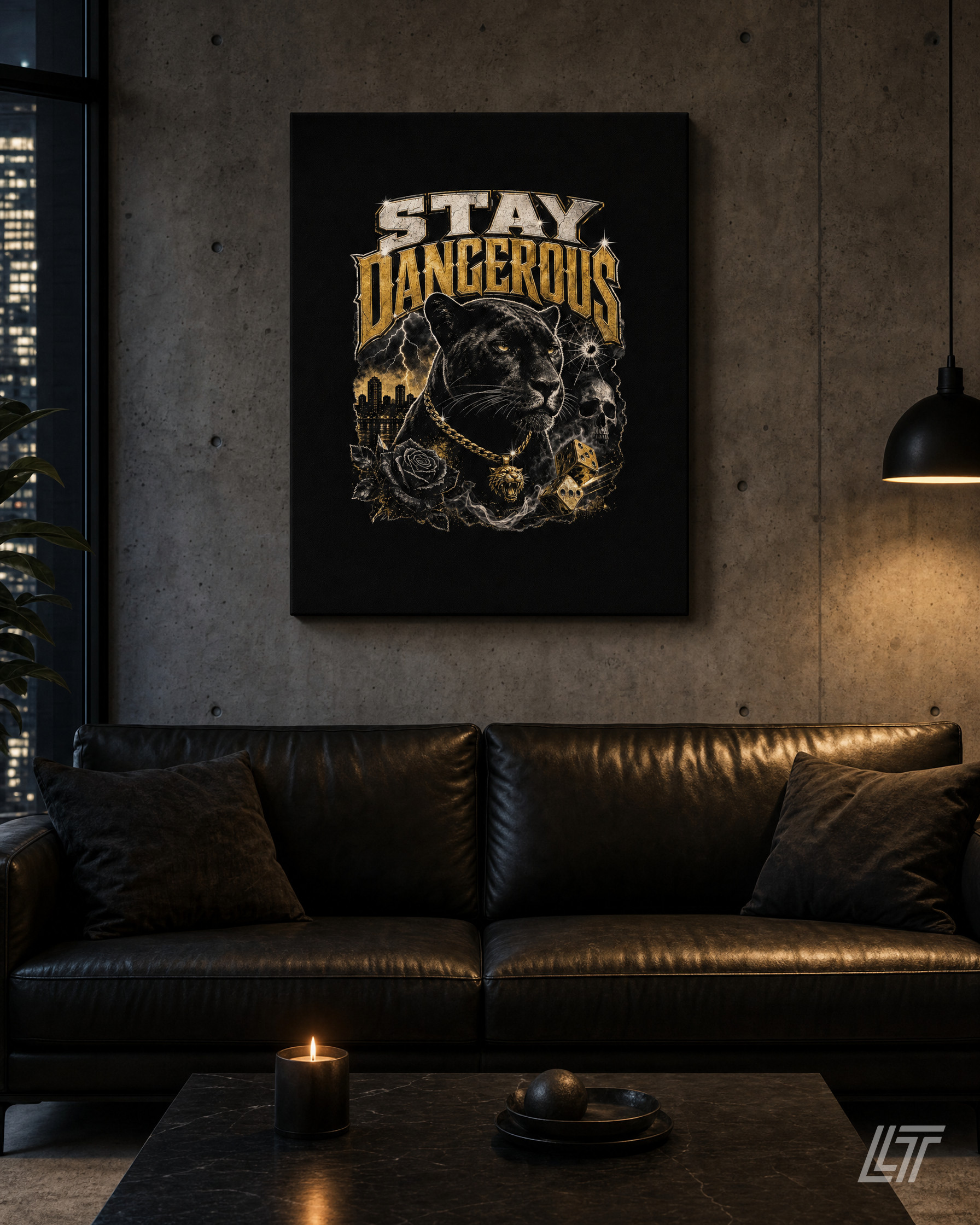 Stay Dangerous Canvas