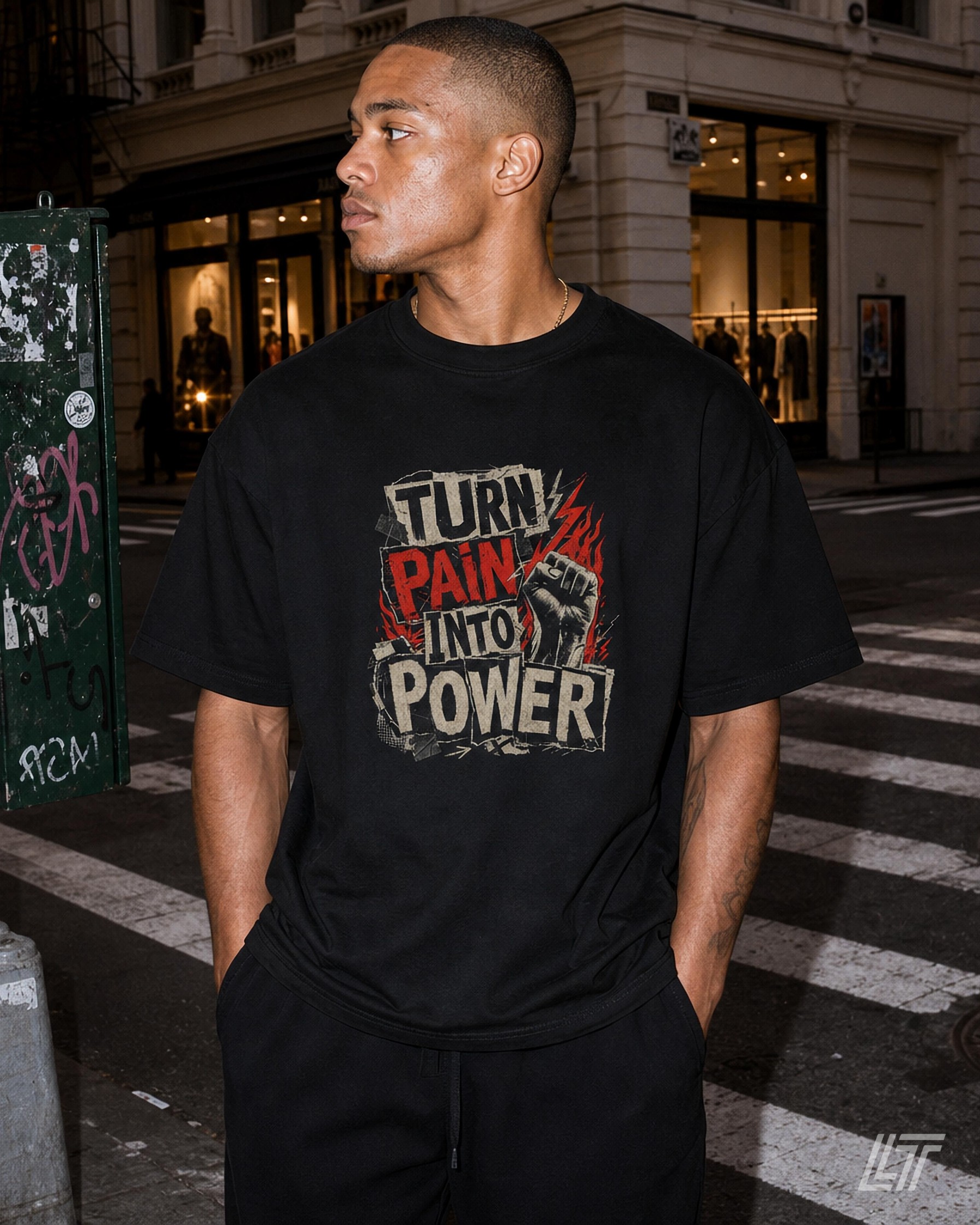 Turn Pain Into Power Tee